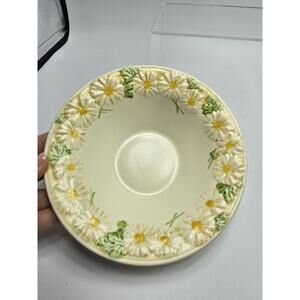 Metlox Poppy Trail Soup Cereal Bowl sculptured daisy matte finish discontinued